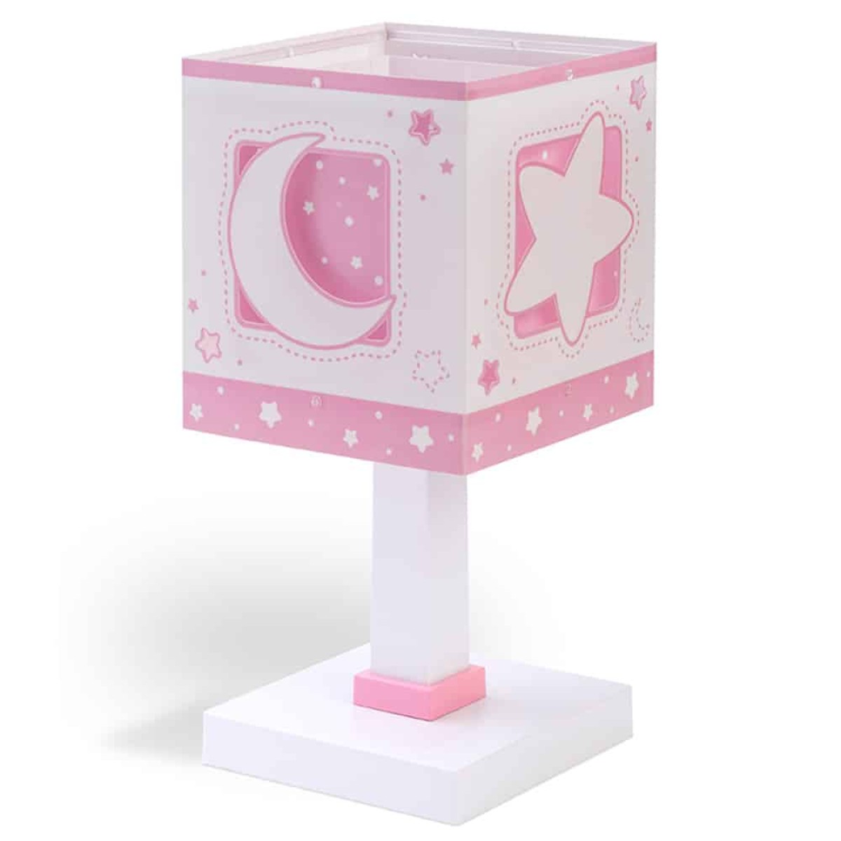 MoonLight Pink κομοδίνου παιδικό φωτιστικό (63231S)
