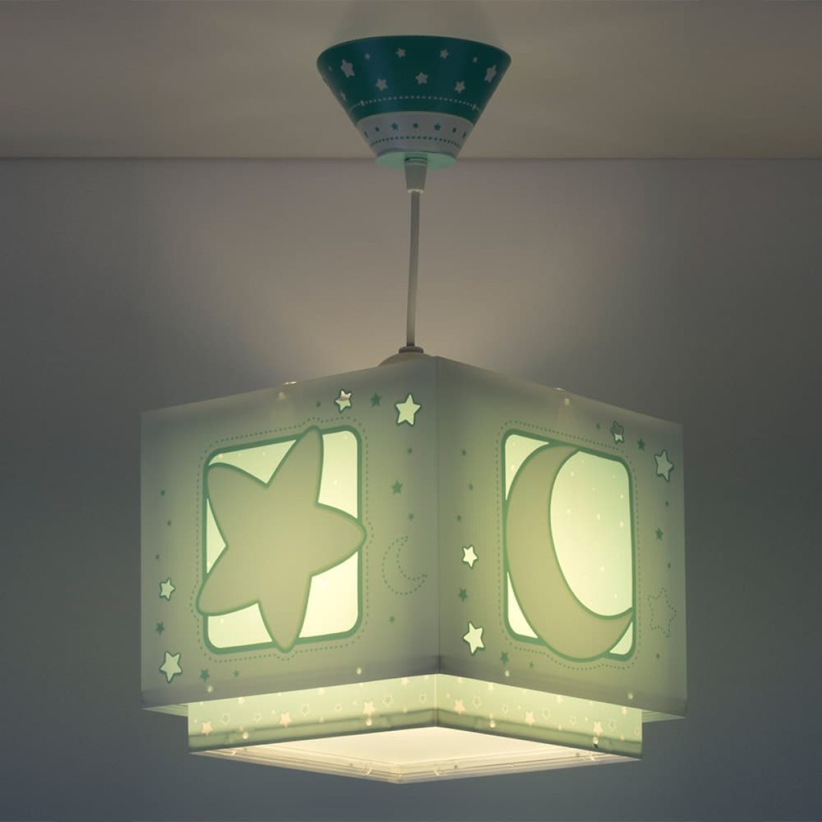 MoonLight Green παιδικό φωτιστικό (63232MH)