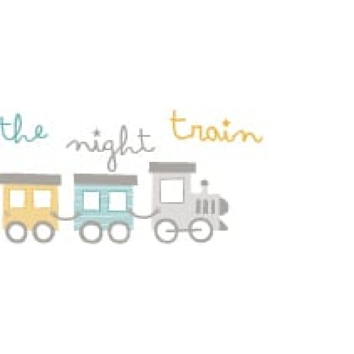 The Night Train παιδικό φωτιστικό τρενάκι (63530)