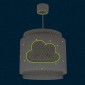 Baby Dreams Gray παιδικό φωτιστικό οροφής (76012ME)