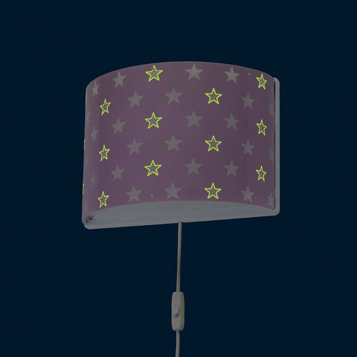 Stars Lilac απλίκα τοίχου διπλού τοιχώματος (81218[L])