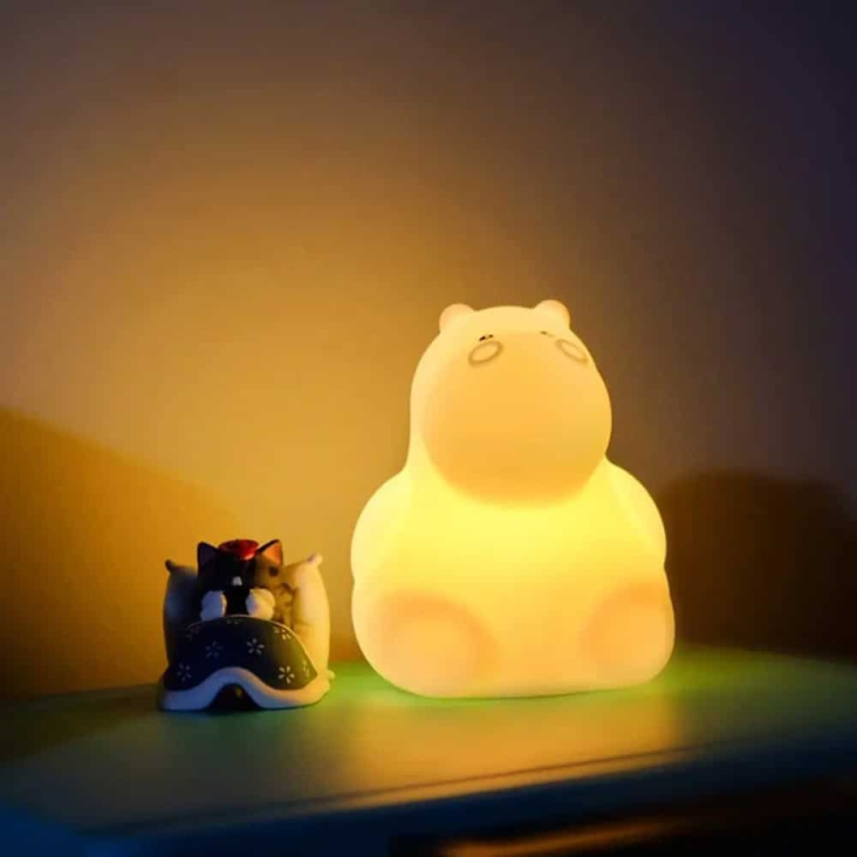 Hippo mini light φορητό φωτιστικό νυκτός (ANG-215)