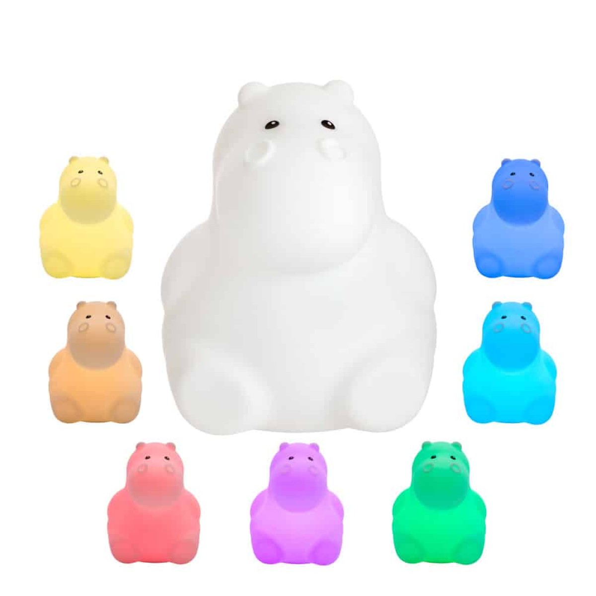 Hippo mini light φορητό φωτιστικό νυκτός (ANG-215)