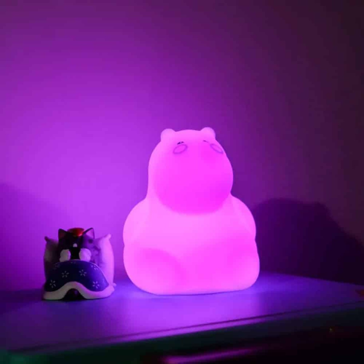 Hippo mini light φορητό φωτιστικό νυκτός (ANG-215)