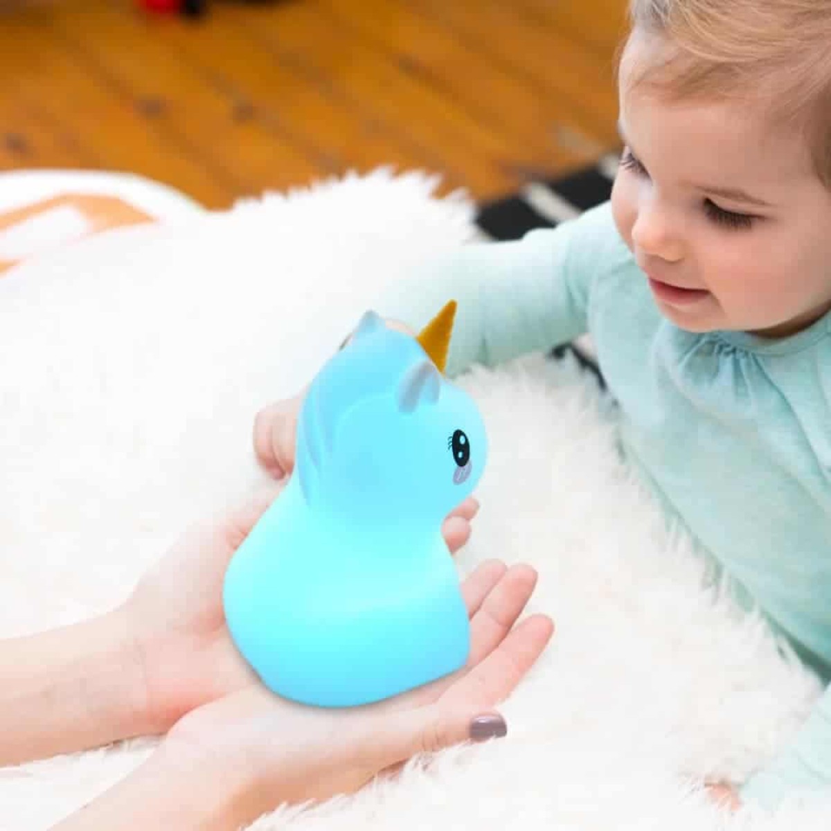 Unicorn mini light φορητό φωτιστικό νυκτός (ANG-219)