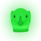 Elephant mini light φορητό φωτιστικό (ANG-223)