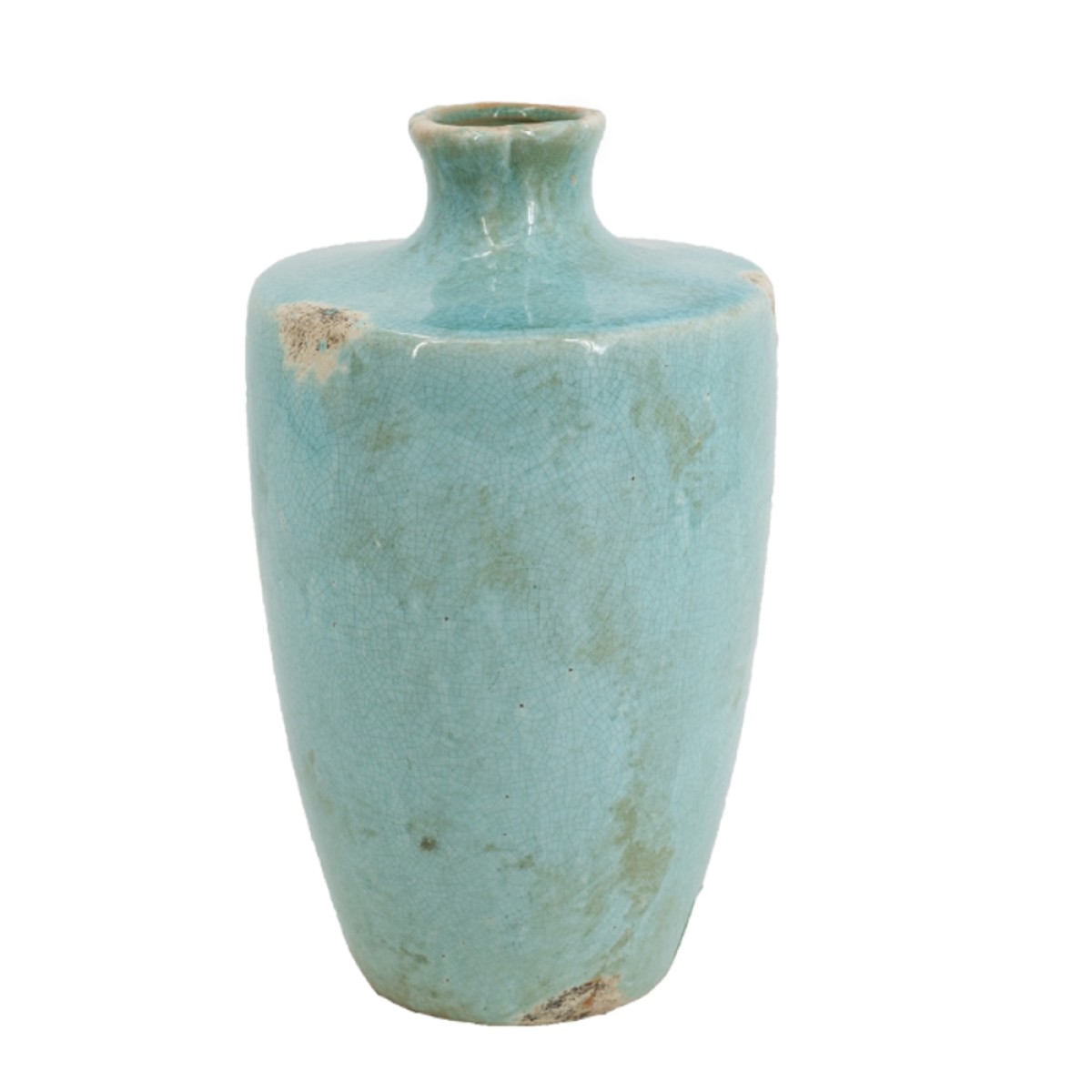 Artekko Annie Βάζο από Τερακότα Γαλάζιο (21.1x14.5x24.5)cm