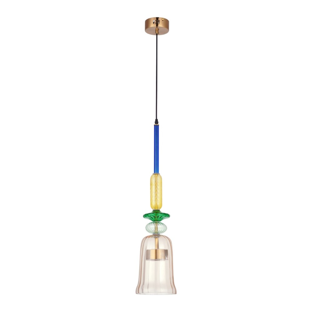 Artekko Rune Πολύχρωμο Μονόφωτο Φωτιστικό Οροφής LED (16x16)cm