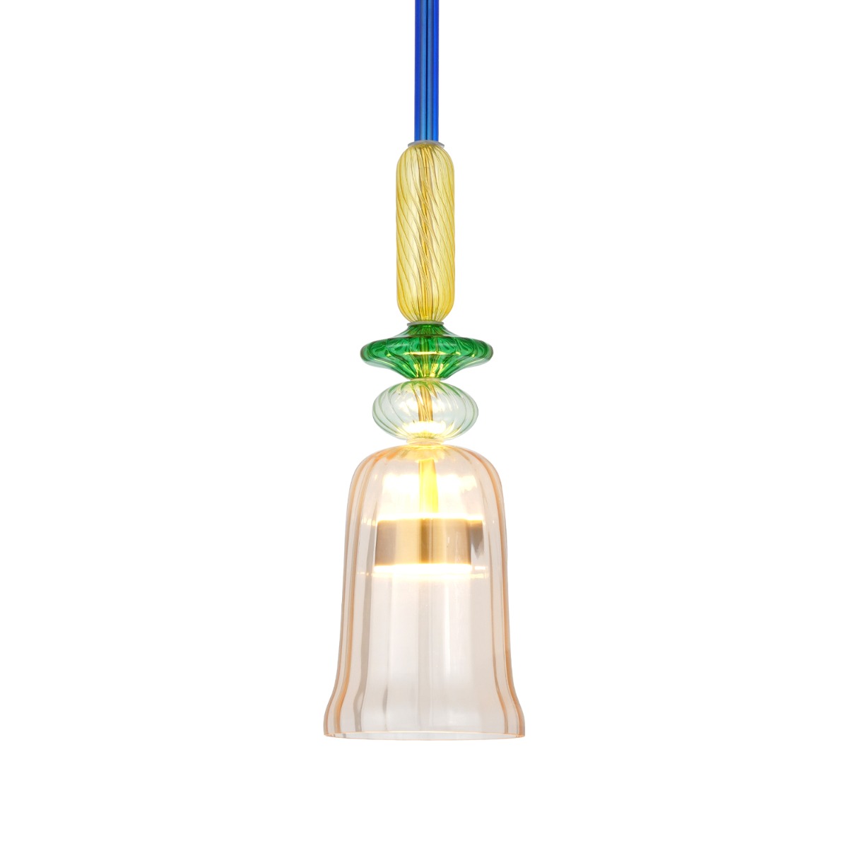 Artekko Rune Πολύχρωμο Μονόφωτο Φωτιστικό Οροφής LED (16x16)cm