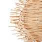 Artekko Bamboo Φωτιστικό Οροφής Μονόφωτο (Ε27) Φυσική Απόχρωση (40x40x25)cm