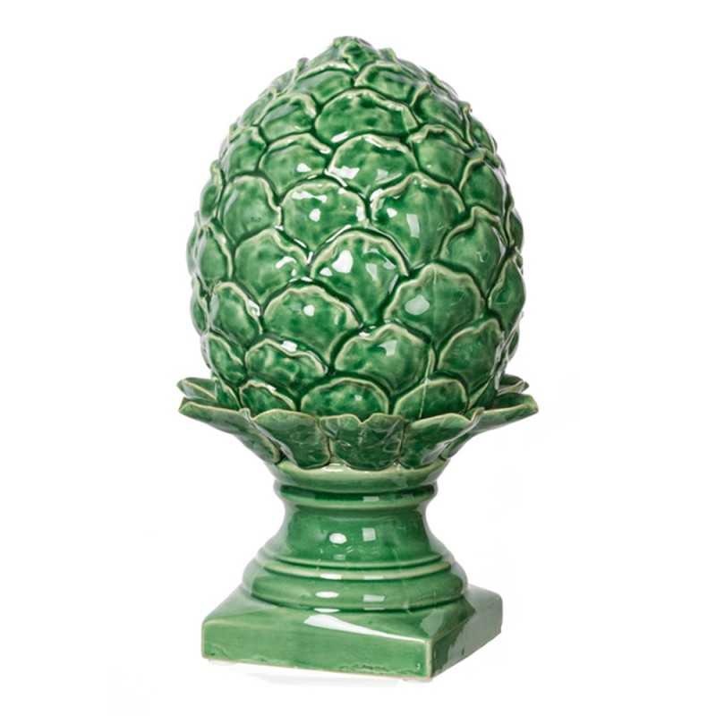 Artekko Artichoke Διακοσμητική Κεραμική Πράσινη Αγκινάρα (19x19x31)cm
