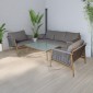 Artekko Alu Σετ Κήπου 4 Τεμαχίων Τριθέσιος Καναπές 2x Πολυθρόνες και Τραπέζι Artekko Alu Σετ Κήπου 4 Τεμαχίων Τριθέσιος Καναπές 2x Πολυθρόνες και Τραπέζι