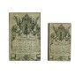 Artekko Book Μπεζ Διακοσμητικά Βιβλία MDF με Αποθηκευτικό Χώρο (26.7x17.8x7.6)cm 2pcs