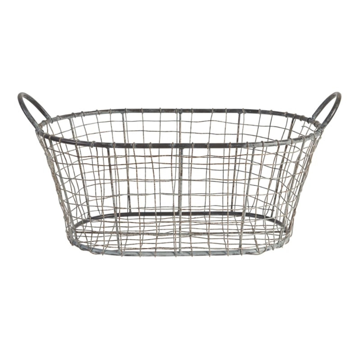 Artekko Daltuat Καλάθι Διακοσμητικό Μεταλλικό (53x31x25)cm