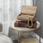 Artekko Book Διακοσμητικό Βιβλίο Κουτί MDF Ύφασμα Πολύχρωμο (33x22x7)cm Σετ/6