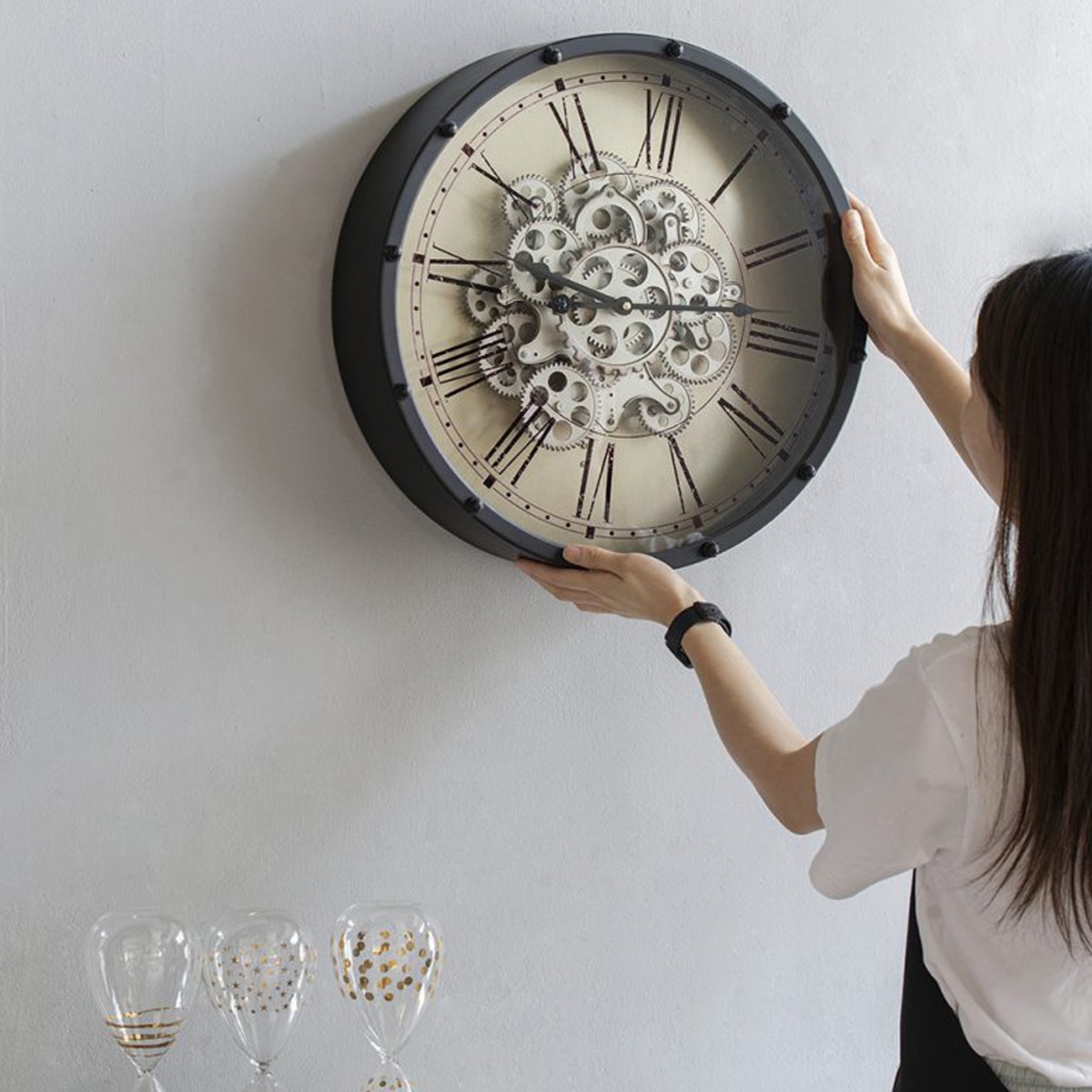 Artekko Woody Διακοσμητικό από Ξύλο Teak (30x60x17)cm