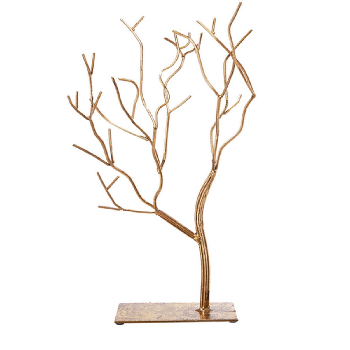 Artekko Tree Επιτραπέζιο Διακοσμητικό Μεταλλικό Χρυσό (24.1x7.6x38.1)cm
