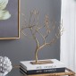 Artekko Tree Επιτραπέζιο Διακοσμητικό Μεταλλικό Χρυσό (24.1x7.6x38.1)cm