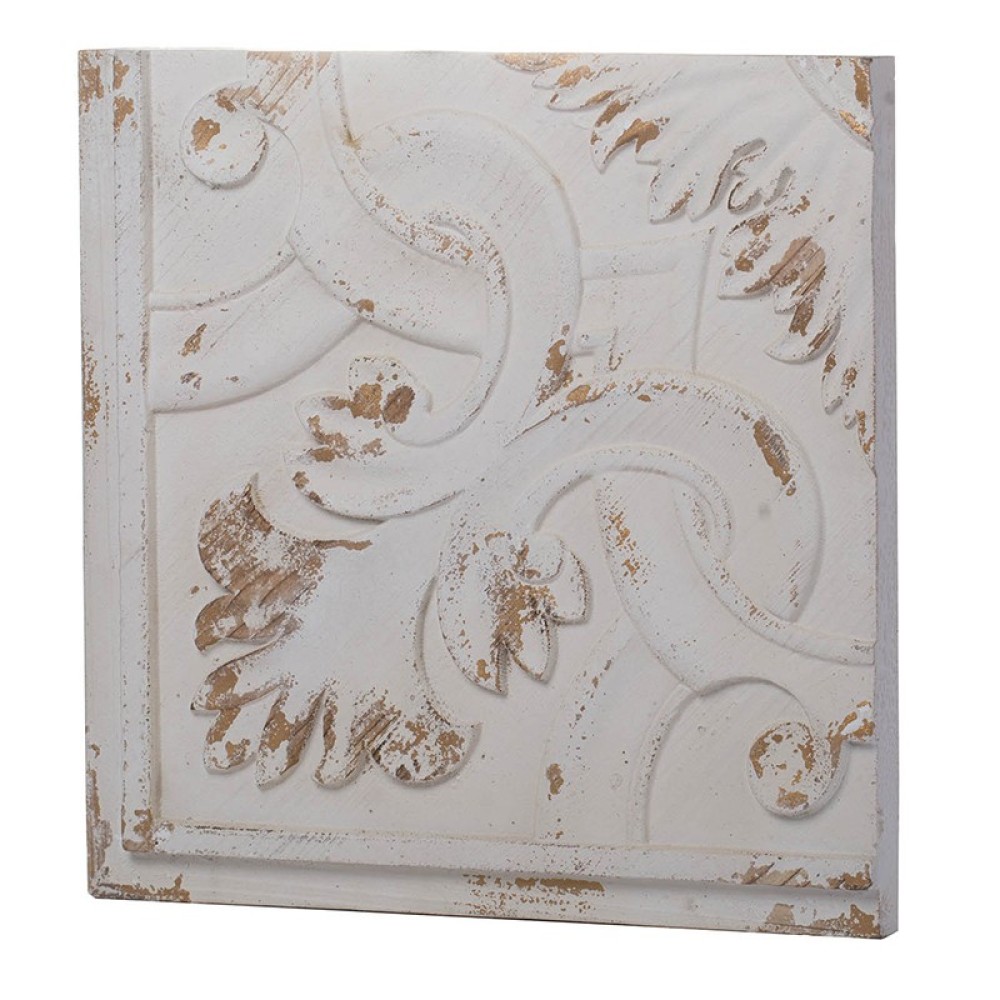 Artekko Πάνελ διακοσμητικό "Kawan" Σετ/4 (44.5x3.8x44.5)cm