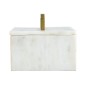 Artekko Marble Box Κοσμηματοθήκη Κουτί Διακοσμητικό Μάρμαρο Μέταλλο Λευκό Χρυσό (18x12.5x11)cm