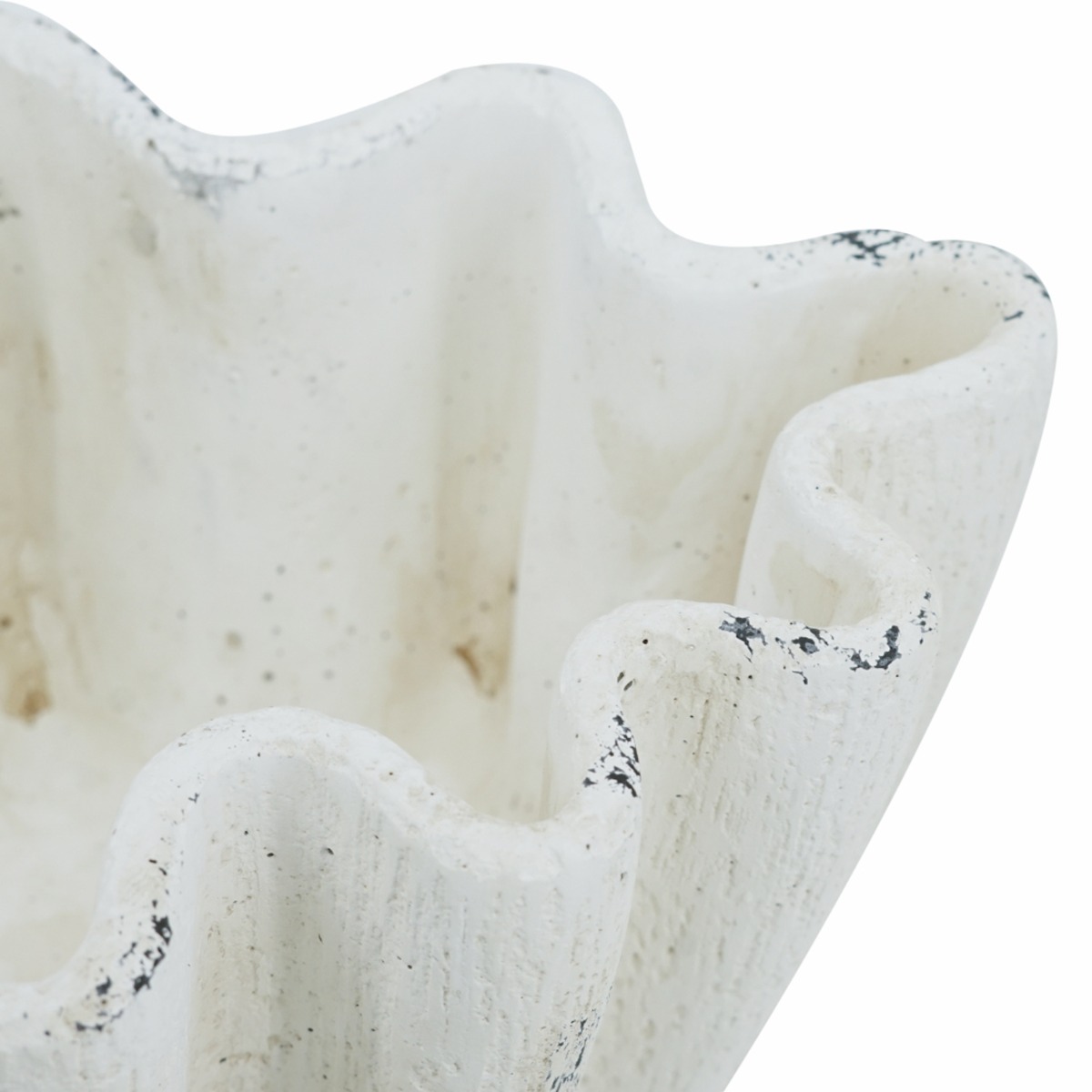 Artekko Cement Λευκό Τσιμεντένιο Βάζο (26x18.5x12)cm