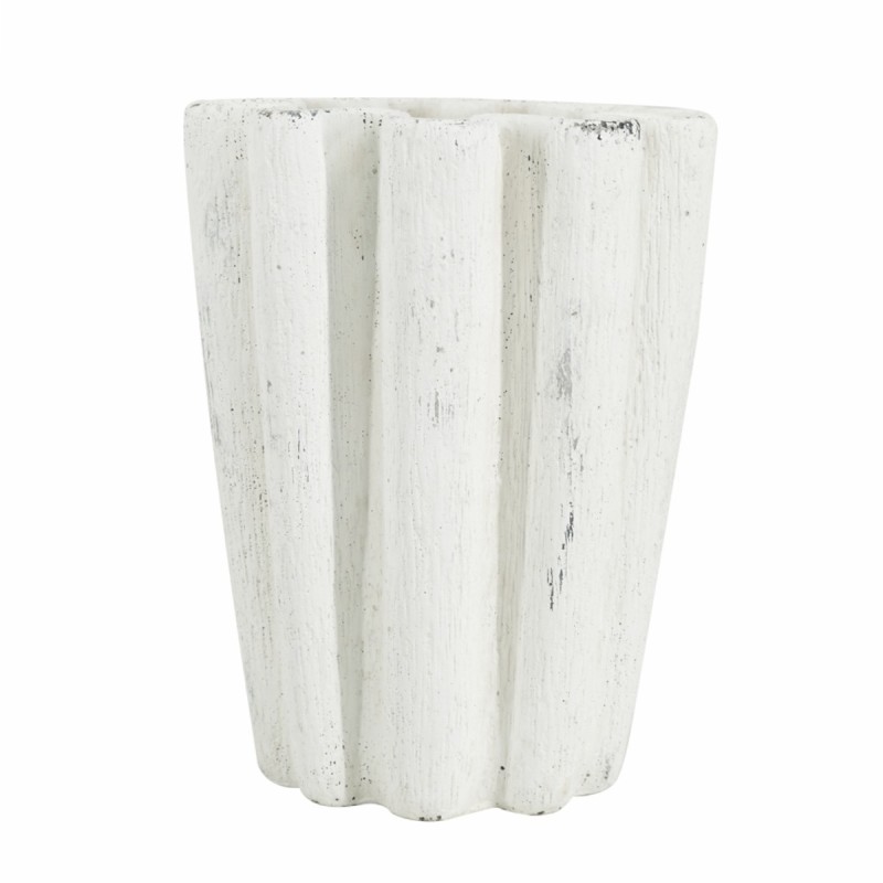 Artekko Cement Λευκό Τσιμεντένιο Βάζο (22.5x18x30)cm Artekko Cement Λευκό Τσιμεντένιο Βάζο (22.5x18x30)cm