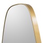 Artekko Mirror Χρυσός Καθρέπτης Τοίχου (50.5x.5x129.5)cm