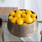 Artekko Trophy Διακοσμητικό Δοχείο Κασπώ Μέταλλο Χρυσό (19,5x19,5x33)cm Σετ/2