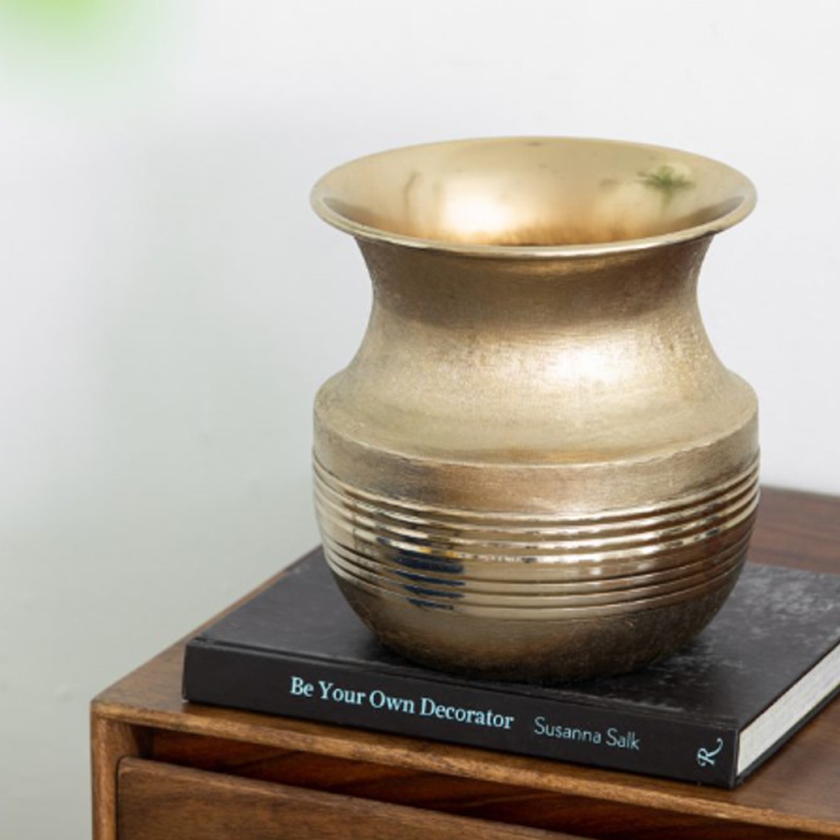 Artekko Trophy Διακοσμητικό Δοχείο Κασπώ Αλουμίνιο Χρυσό (21.5x21.5x22.5)cm