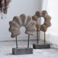 Artekko Donut Καφέ Ξύλινο Επιτραπέζιο Διακοσμητικό (31x12x53.5)cm