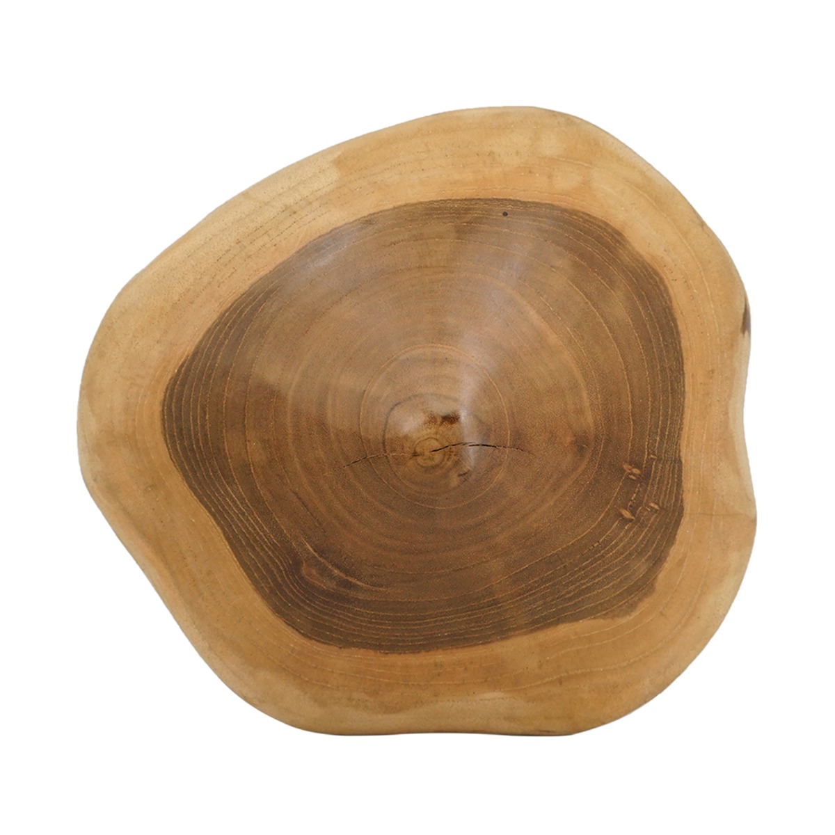 Artekko Woody Διακοσμητικό Μανιτάρι από Ξύλο Teak (22x22x30)cm