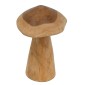 Artekko Woody Διακοσμητικό Μανιτάρι από Ξύλο Teak (22x22x30)cm
