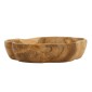 Artekko Woody Διακοσμητικό Μπολ από Ξύλο Teak (30x30x6)cm