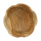Artekko Woody Διακοσμητικό Μπολ από Ξύλο Teak (19x19x5)cm