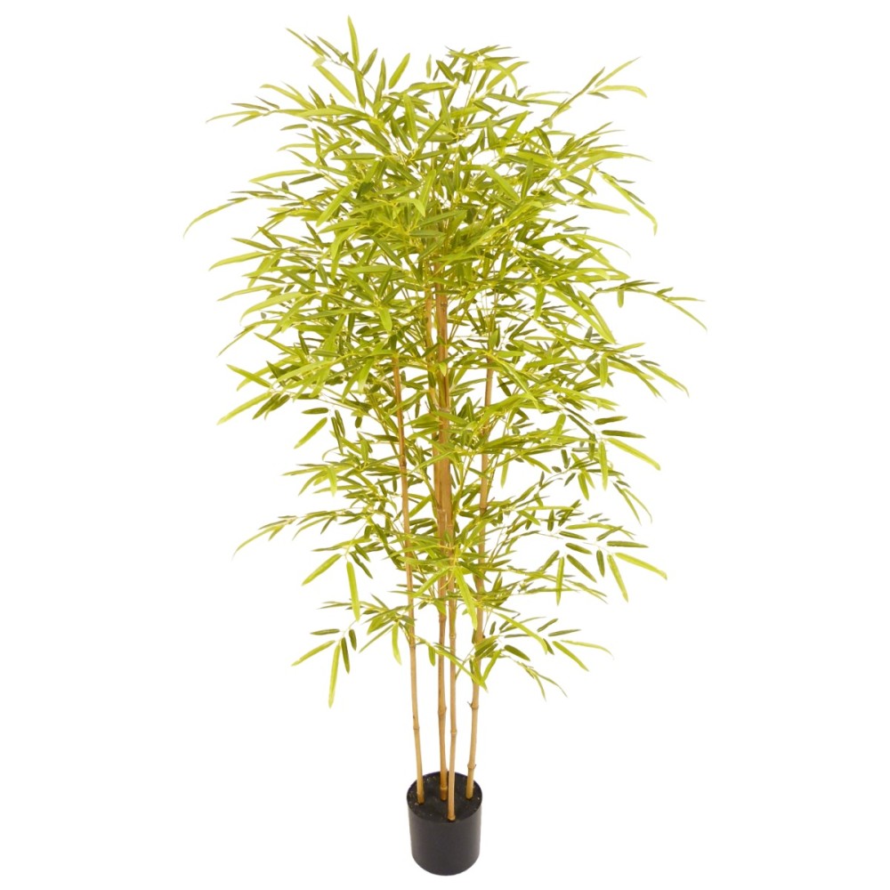 Artekko Verde Πράσινο Τεχνητό Φυτό Ιαπωνικού Μπαμπού σε Γλάστρα 150cm
