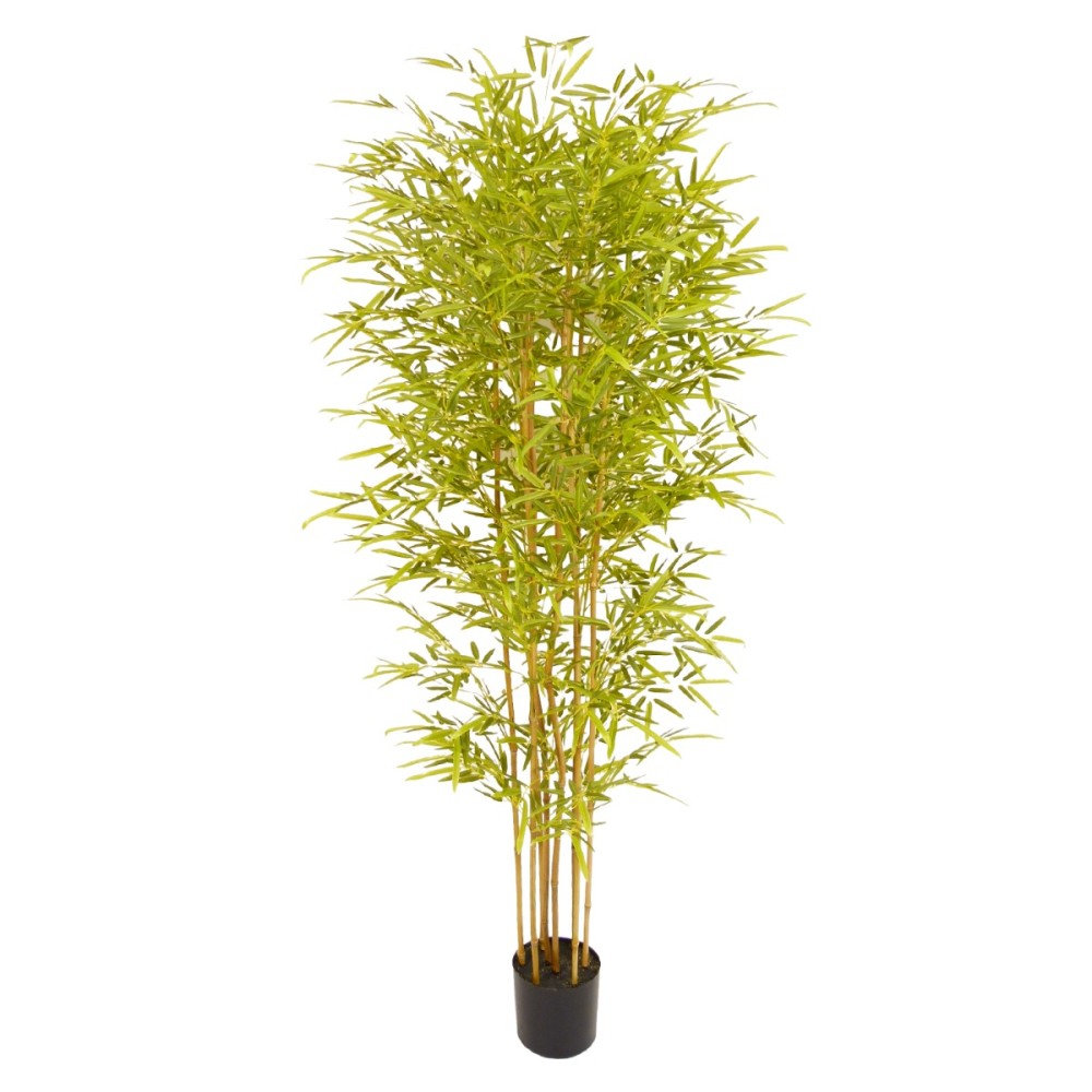 Artekko Verde Πράσινο Τεχνητό Φυτό Ιαπωνικού Μπαμπού σε Γλάστρα 180cm