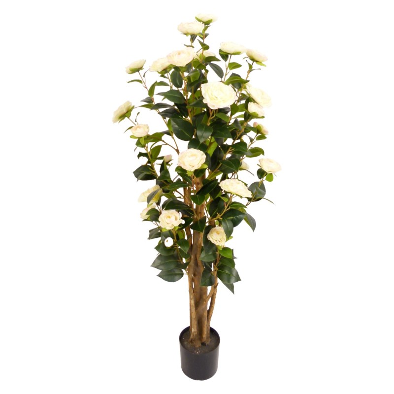 Artekko Verde Πράσινο Τεχνητό Δέντρο Καμέλιας σε Γλάστρα 120cm