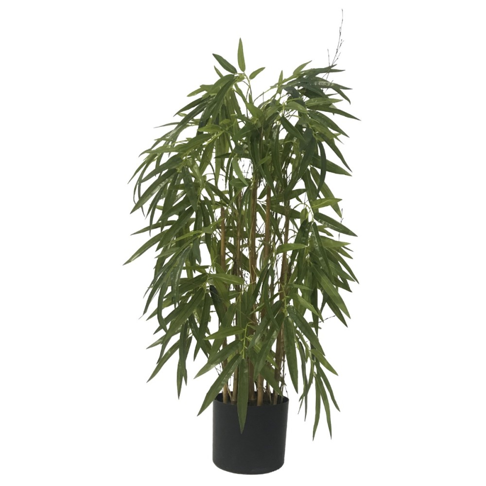 Artekko Verde Πράσινο Τεχνητό Φυτό Κινέζικου Μπαμπού σε Γλάστρα 90cm
