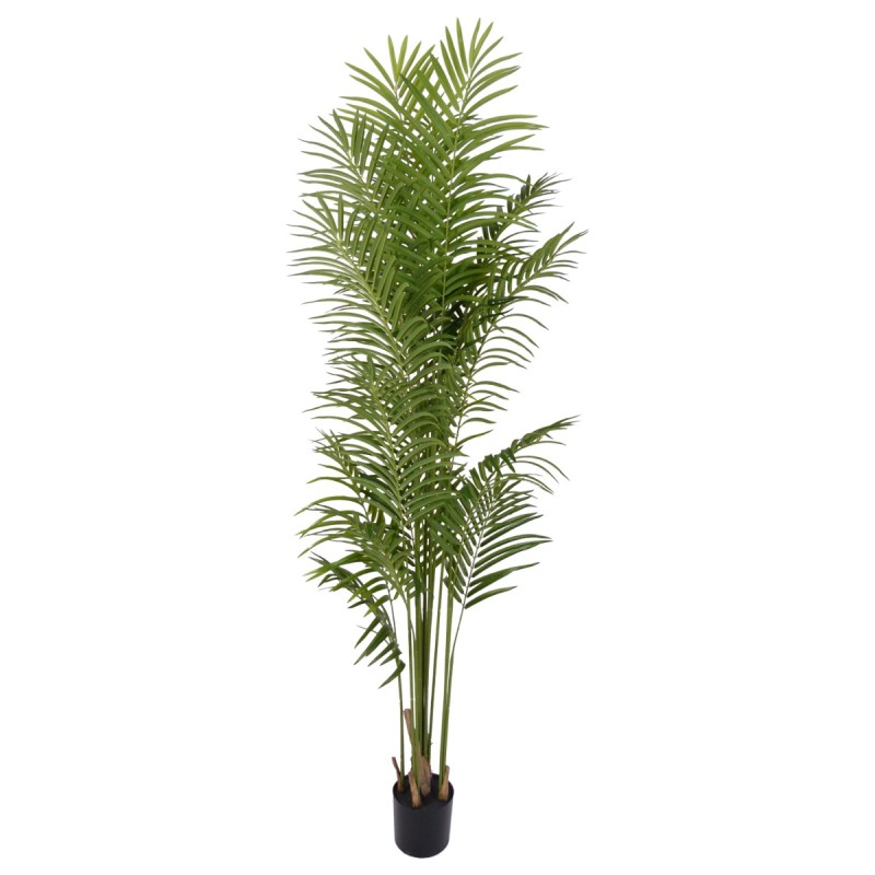 Artekko Verde Πράσινο Τεχνητό Φυτό  Lady Palm σε Γλάστρα 210cm