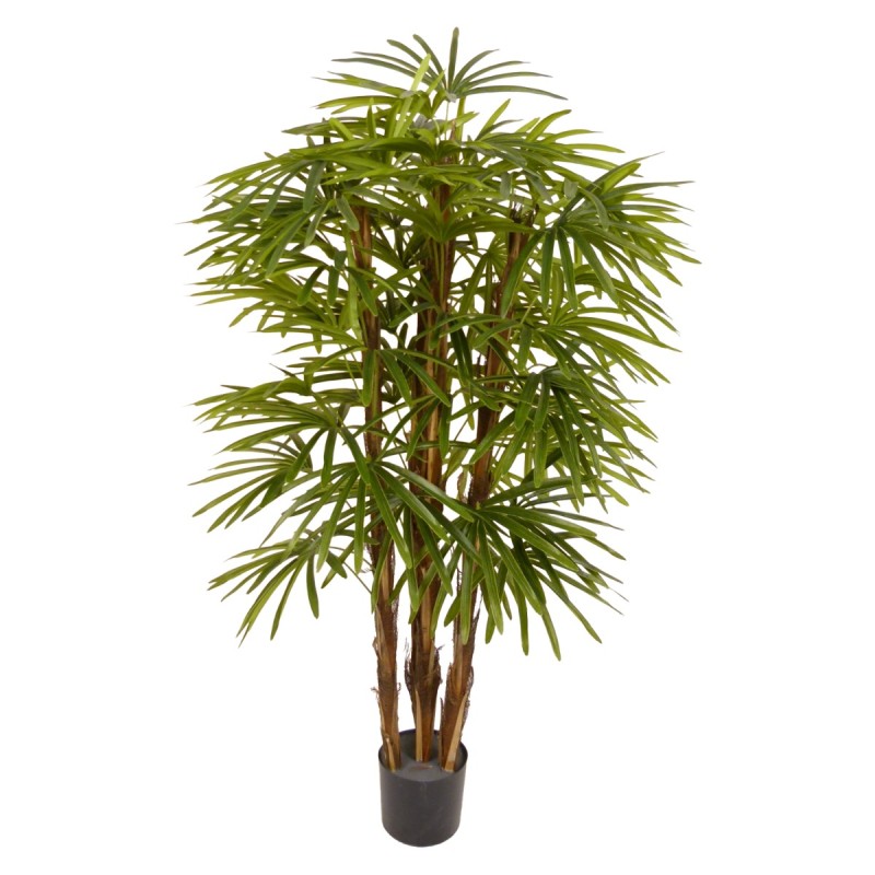 Artekko Verde Πράσινο Τεχνητό Φυτό Rapis σε Γλάστρα 120cm