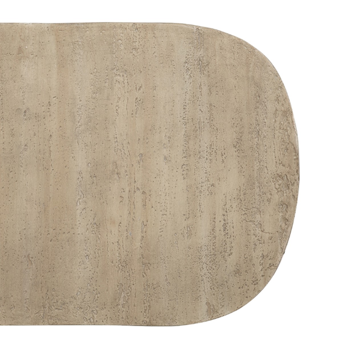 Artekko Taric Μπεζ Τραπέζι Σαλονιού από Μαγνήσιο (91.4x61x38.1)cm