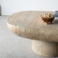 Artekko Taric Μπεζ Τραπέζι Σαλονιού από Μαγνήσιο (91.4x61x38.1)cm