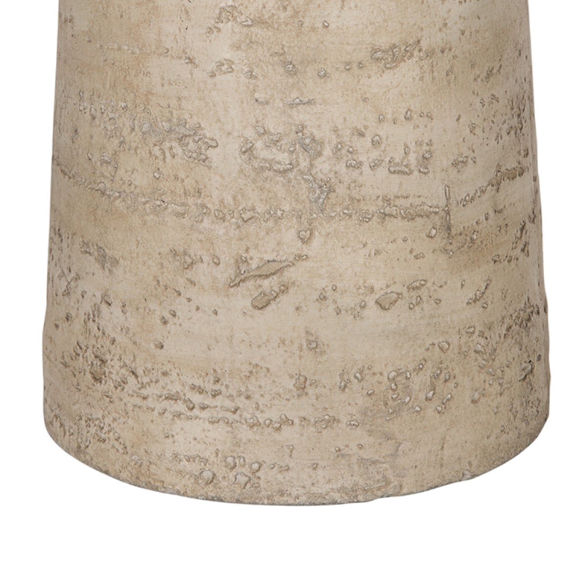 Artekko Taric Τραπέζι Βοηθητικό από Μαγνήσιο Μπεζ (55.9x55.9x64.8)cm