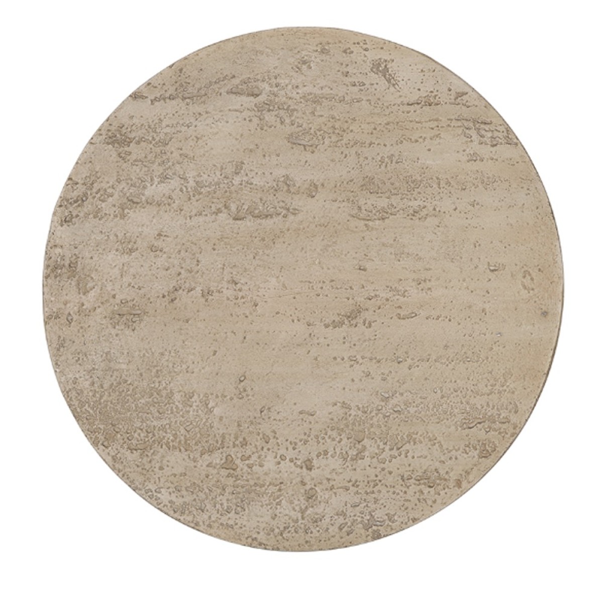 Artekko Taric Μπεζ Βοηθητικό Τραπέζι από Μαγνήσιο (56x56x64.8)cm