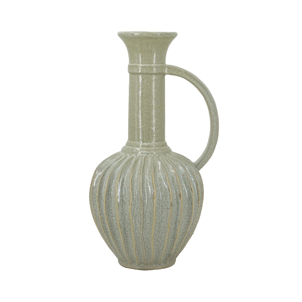 Artekko Akali Διακοσμητικό Βάζο Δοχείο Κεραμικό Μπεζ (27x23.5x48)cm Artekko Akali Διακοσμητικό Βάζο Δοχείο Κεραμικό Μπεζ (27x23.5x48)cm
