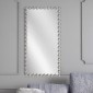 Artekko Dia Ασημί Μεταλλικός Καθρέπτης Τοίχου (75x4.5x160)cm