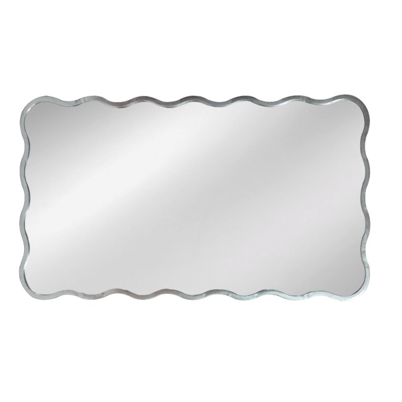 Artekko Dia Ασημί Μεταλλικός Καθρέπτης Τοίχου (61x2.5x110)cm
