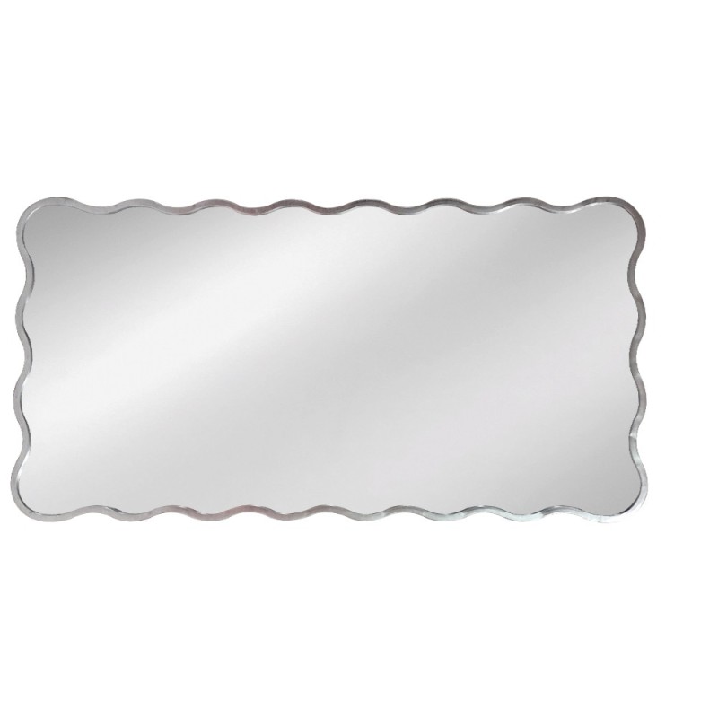 Artekko Dia Ασημί Μεταλλικός Καθρέπτης Τοίχου (70x2.5x130)cm