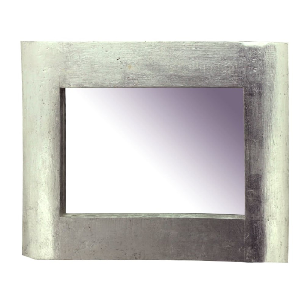 Artekko Qiblen Καθρέπτης Ασημί (50x4x60)cm