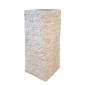 Artekko Solid Μπεζ Κίονας Ανθοστήλη από Terrazzo (35x35x90)cm